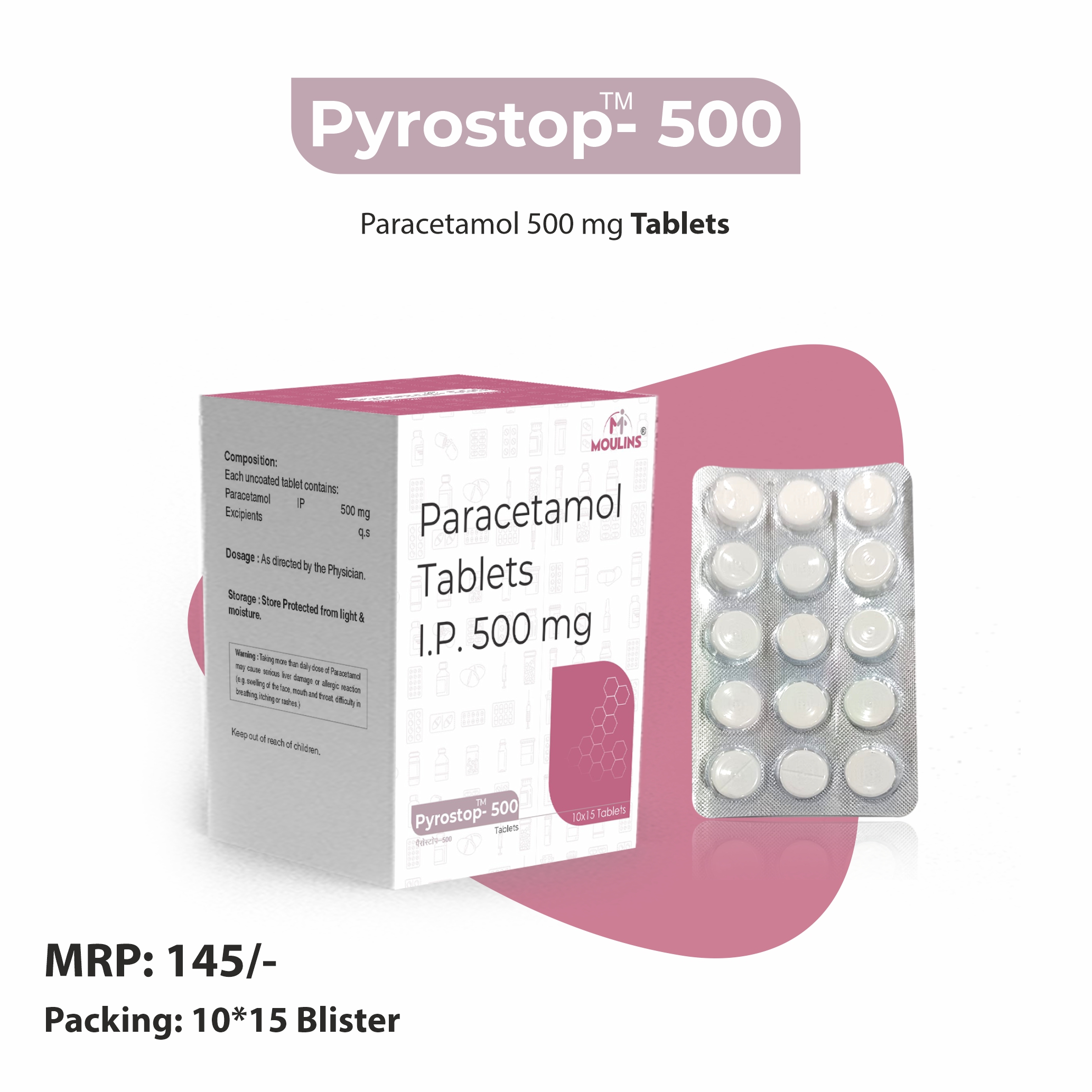 PYROSTOP-500 TAB 10*15